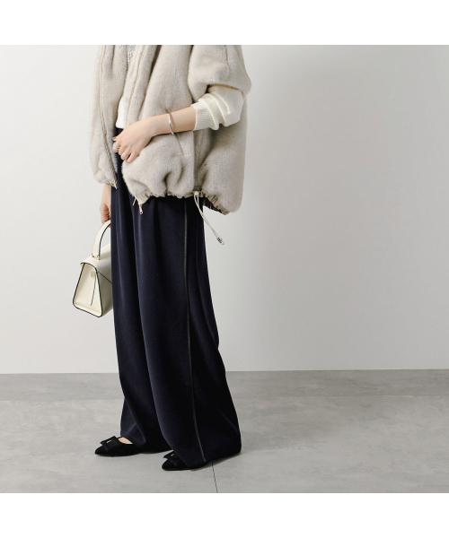 カフネ cafune cafune タックパンツ 535635 ジョーゼット イージーパンツ （13/グレージュ） 13/グレージュ