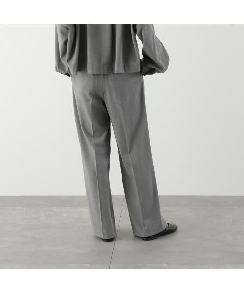 カフネ cafune cafune タックパンツ 545601 ウールライク ワイド （90/グレー） 90/グレー