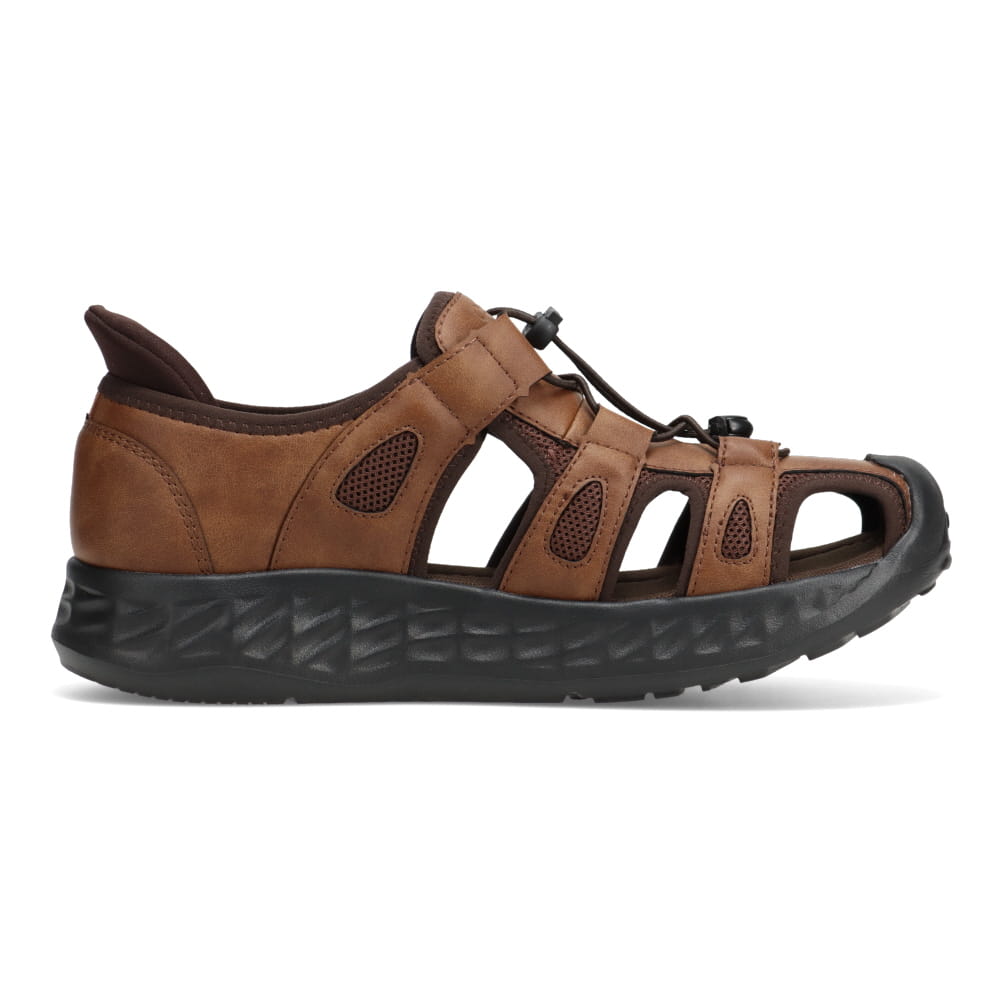 セダークレスト CEDAR CREST スパットシューズ（スニーカーサンダルタイプ）手を使わずに履ける 【25.0cm～28.0cm】  （BRN） BRN