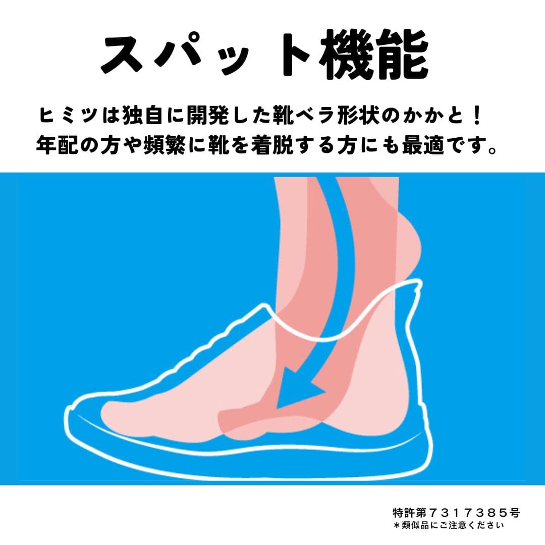 スパットシューズ（スニーカーサンダルタイプ） 手を使わずに履ける【25.0cm～28.0cm】（BEG/GRY） BEG/GRY