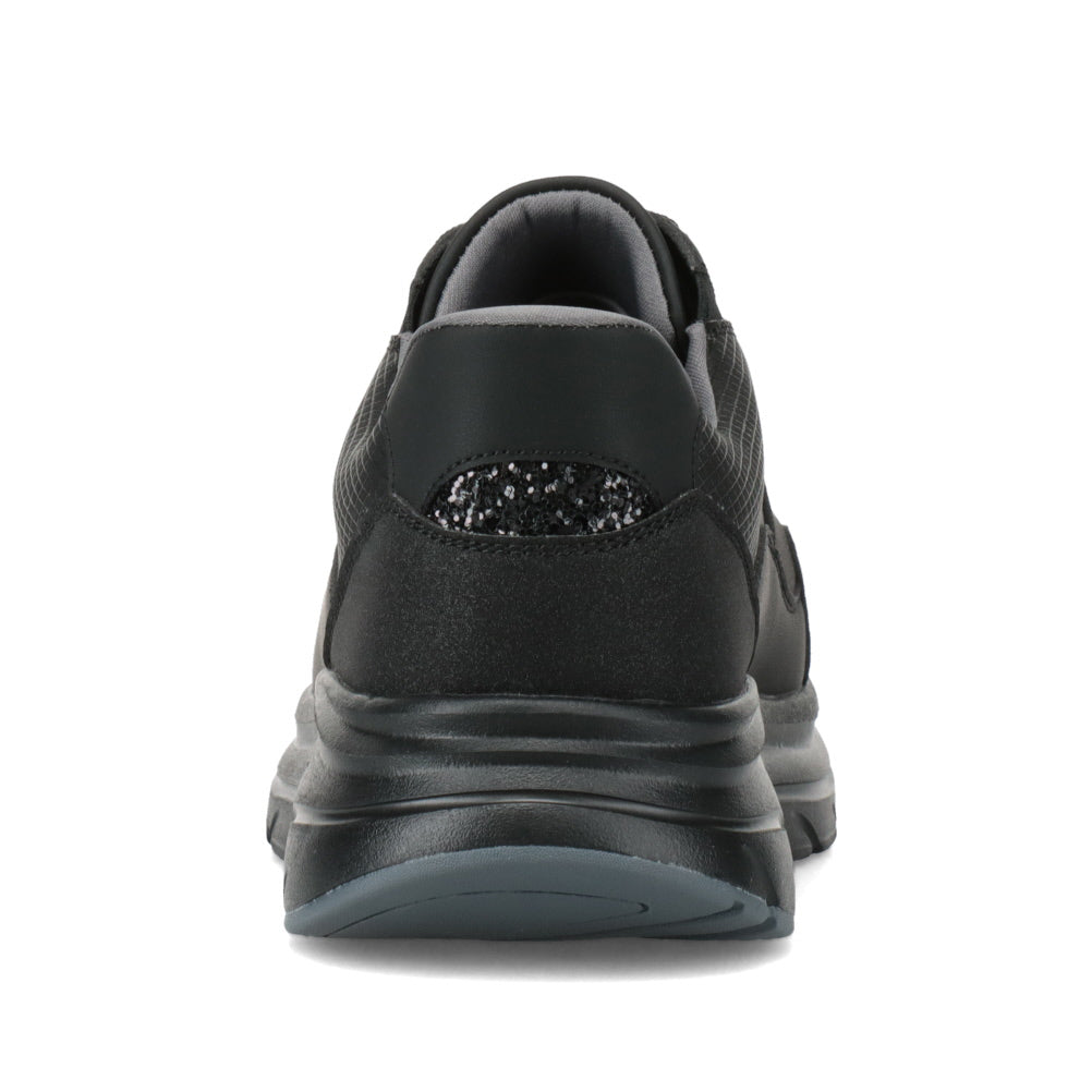 セダークレスト CEDAR CREST スパットシューズ（スニーカータイプ）防水 手を使わずに履ける【22.5cm～24.5cm】（BLK） BLK