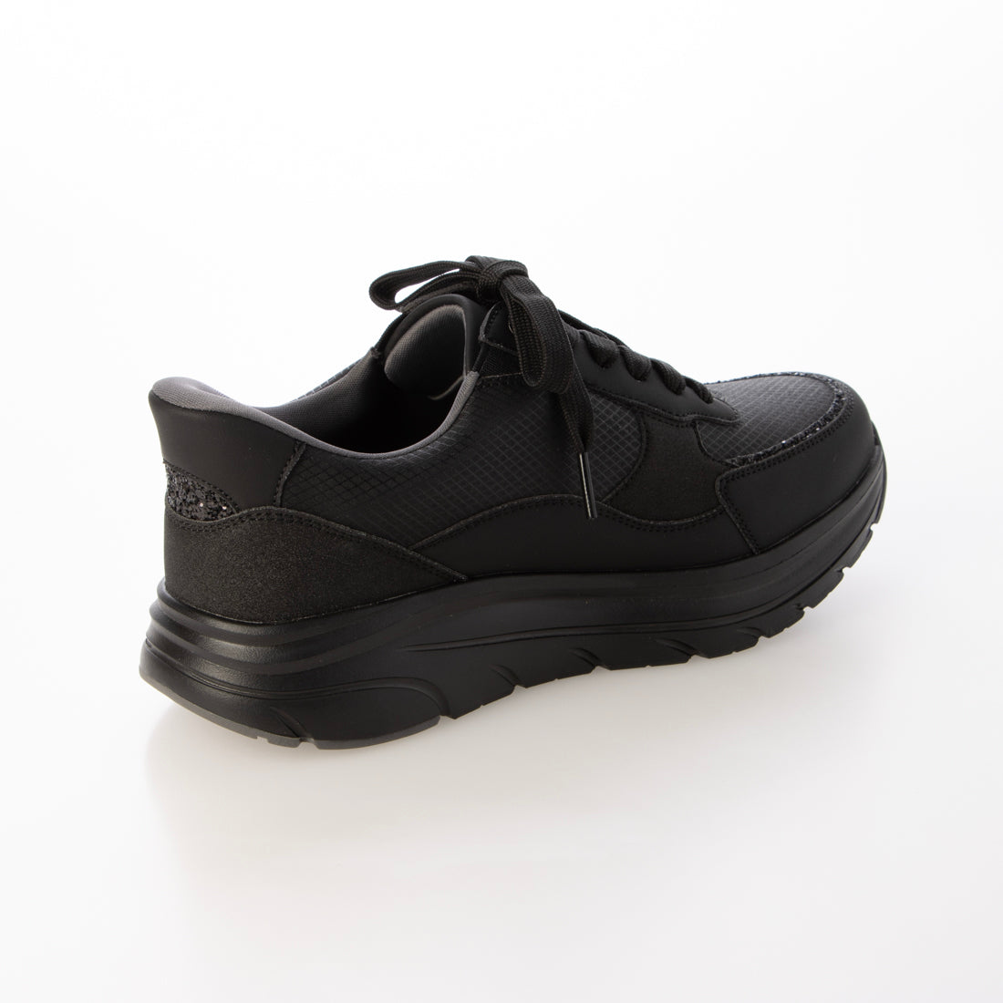 セダークレスト CEDAR CREST スパットシューズ（スニーカータイプ）防水 手を使わずに履ける【22.5cm～24.5cm】（BLK） BLK