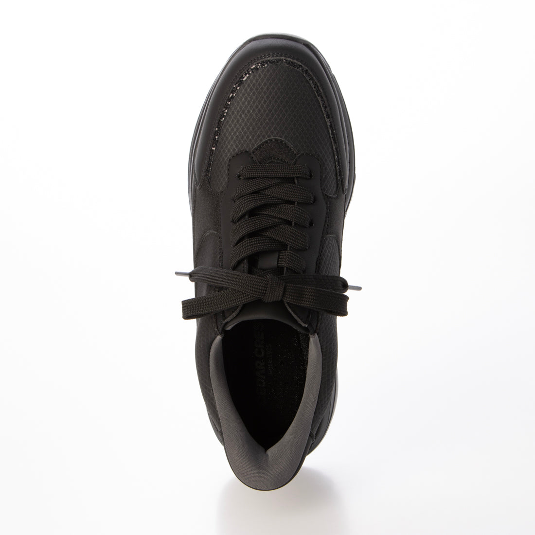 セダークレスト CEDAR CREST スパットシューズ（スニーカータイプ）防水 手を使わずに履ける【22.5cm～24.5cm】（BLK） BLK