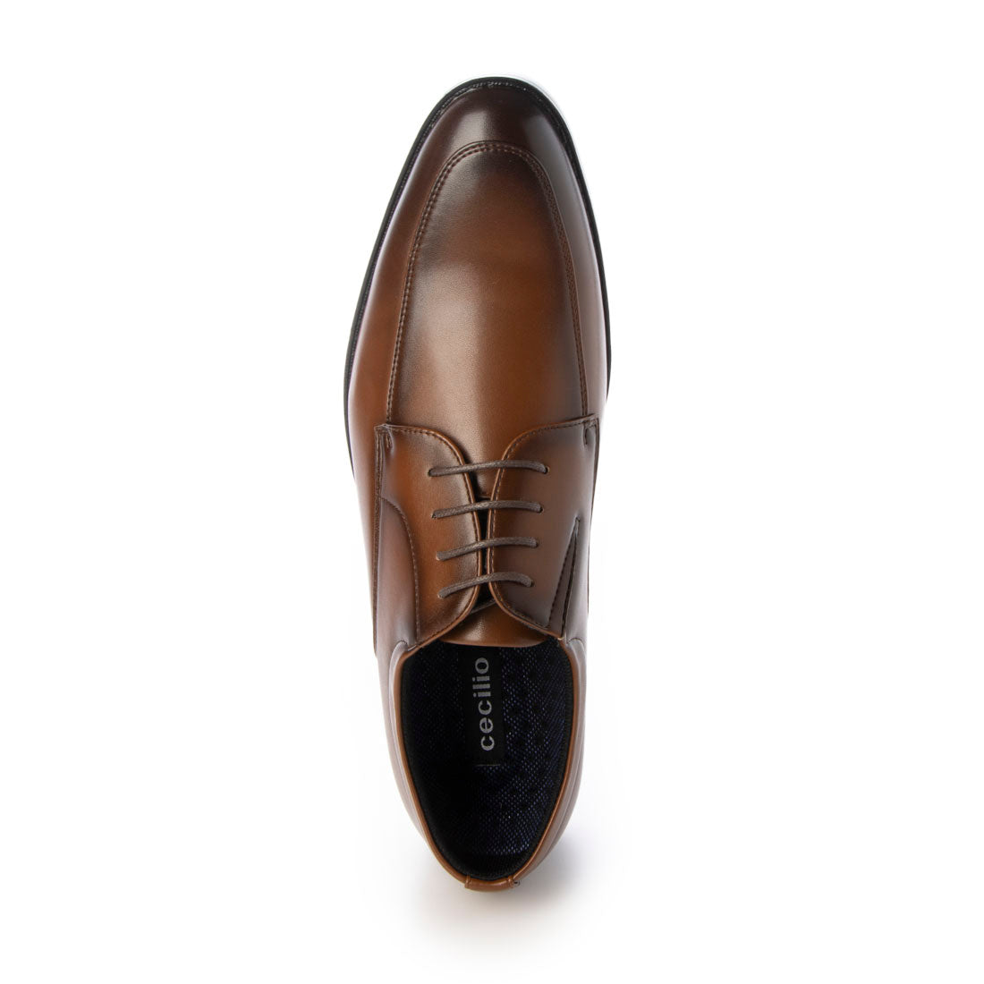 cecilio　＜Uチップモカシン＞幅広 3E ビジネスシューズ【24.5cm～28.0cm】　CEC-003