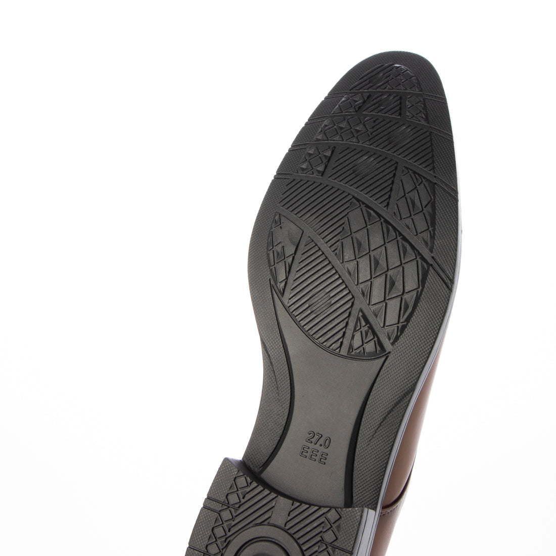 cecilio　＜Uチップモカシン＞幅広 3E ビジネスシューズ【24.5cm～28.0cm】　CEC-003