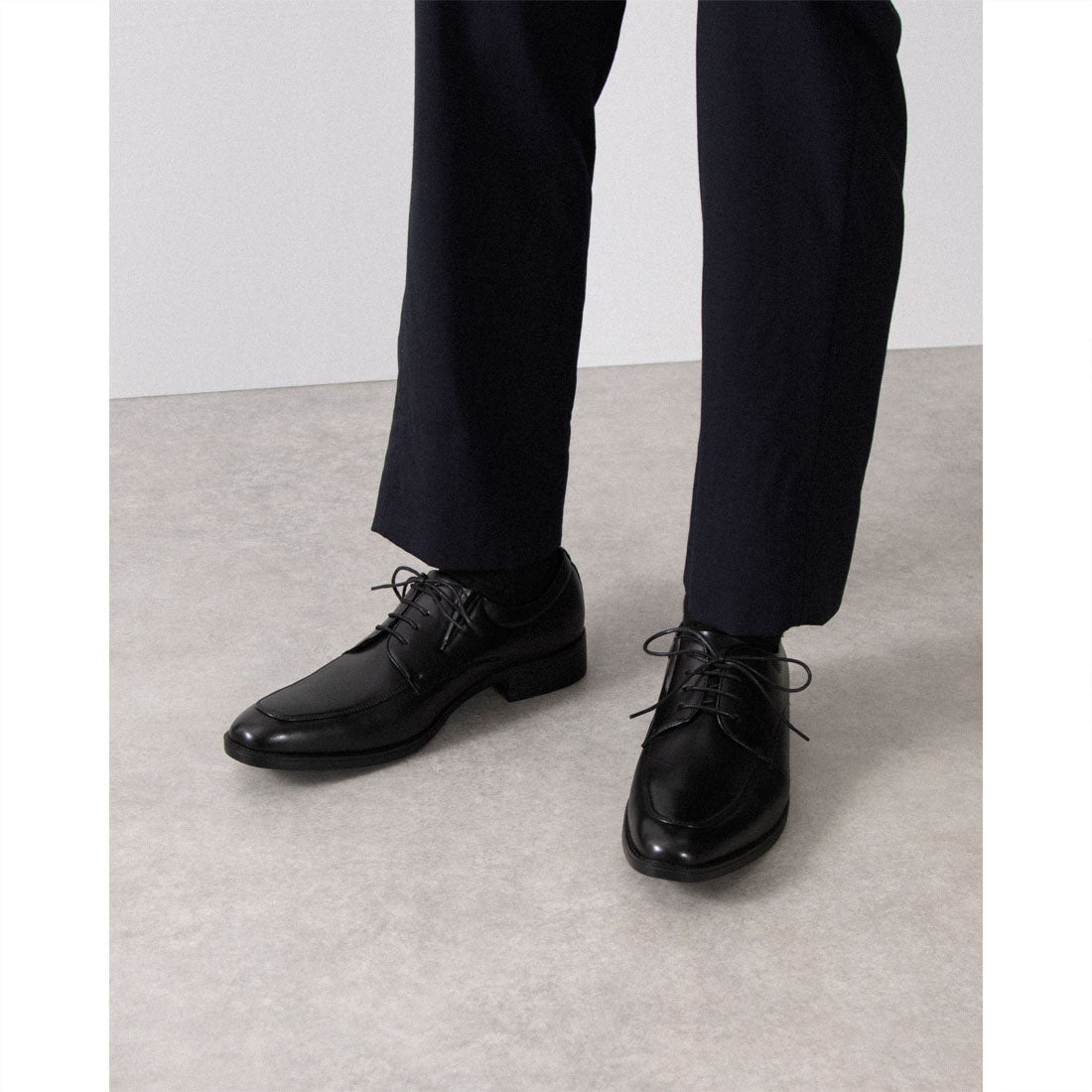 cecilio　＜Uチップモカシン＞幅広 3E ビジネスシューズ【24.5cm～28.0cm】　CEC-003