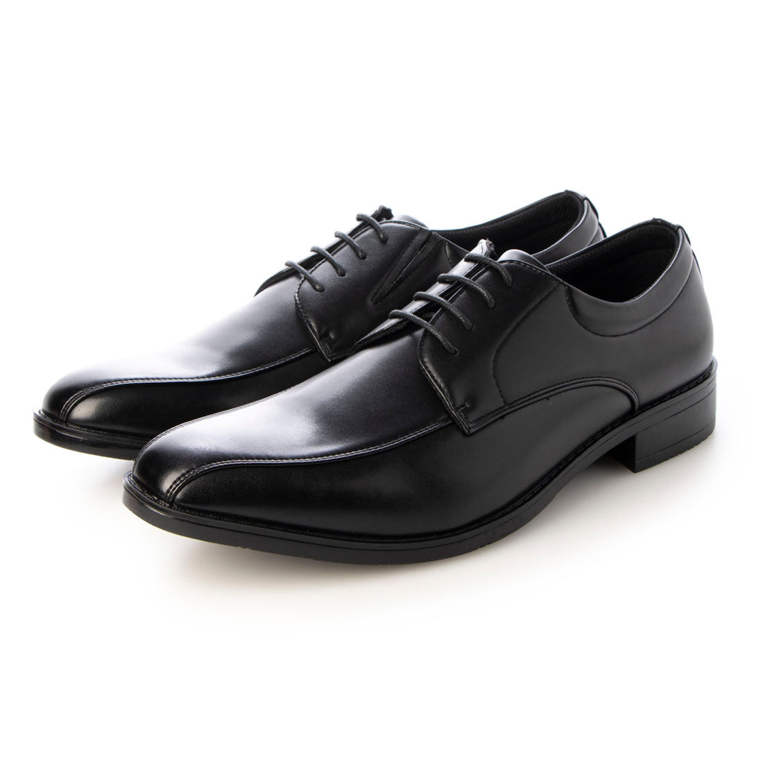 cecilio　＜外羽根スワロー＞幅広 3E ビジネスシューズ【24.5cm～28.0cm】　CEC-005,BLK