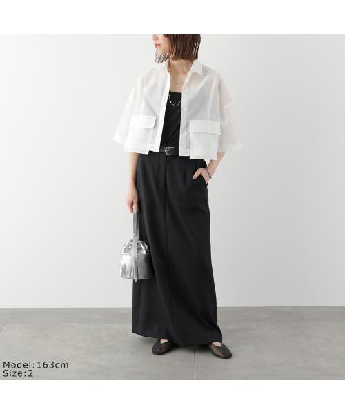 シーレット CEaRET CEaRET シャツ Short Length Shirt 261018 シアー オーガンジー （001/ホワイト） 001/ホワイト