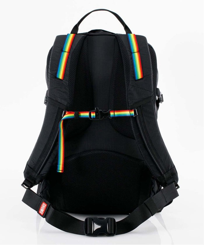 チャムス CHUMS チャムス CHUMS アウトドア スプリングデール25リットル メンズ レディース デイパック リュック 25L バッグ フェス 登山 ハイキン （K042 BLK/RAINBOW） K042 BLK/RAINBOW