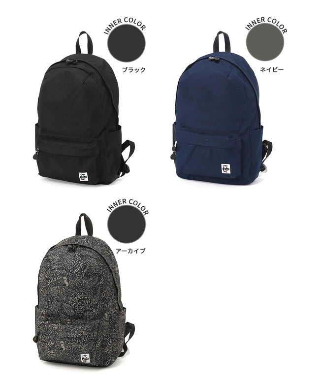 チャムス CHUMS 新商品/ランドウェル/チャムス/リサイクル/RECYCLE/Hurricane Day Pack/デイパック/ボトルポケット/18L【ch60-3961】 （ブラック） ブラック