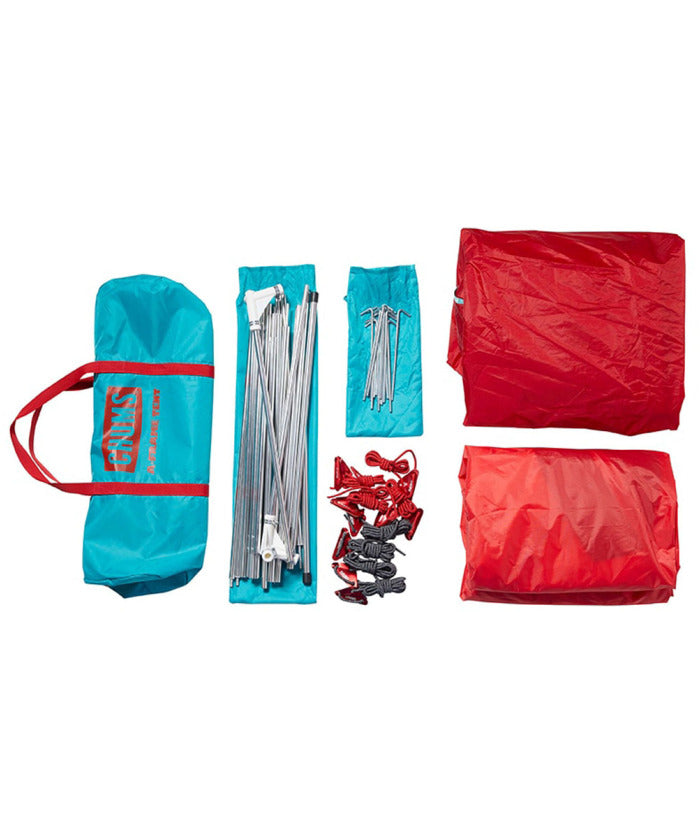 チャムス CHUMS チャムス CHUMS アウトドア Aフレームテント3 AーFrame Tent 3 テント キャンプ 3人  （TEAL RED） TEAL RED
