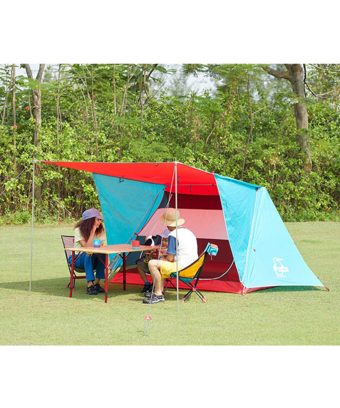 チャムス CHUMS チャムス CHUMS アウトドア Aフレームテント3 AーFrame Tent 3 テント キャンプ 3人  （TEAL RED） TEAL RED