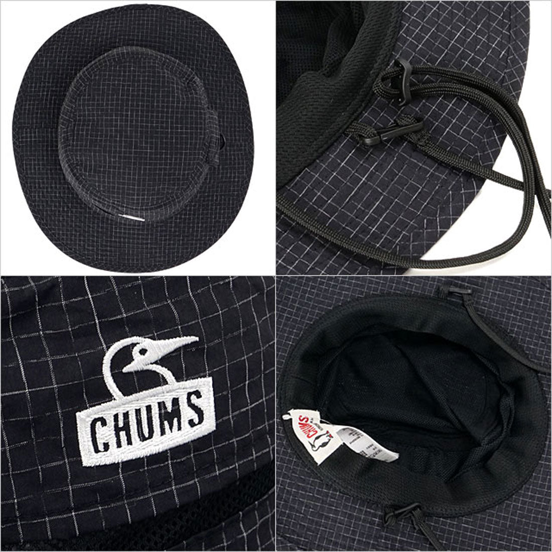 チャムス CHUMS Anti-Bug Hat Black [CH05-1409] （Black） Black
