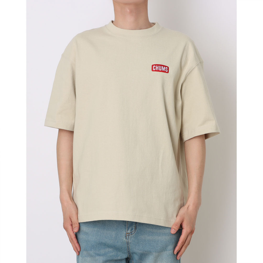 チャムス CHUMS 【ムラサキスポーツ別注】 CHUMS STICKER BOMB T Tシャツ CH01-2824 （グレイッシュベージュ） グレイッシュベージュ