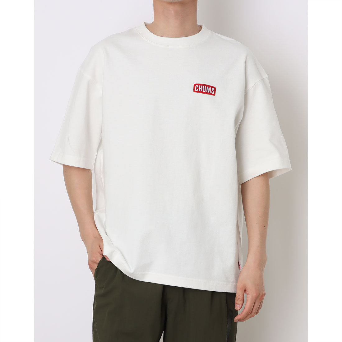 チャムス CHUMS 【ムラサキスポーツ別注】 CHUMS STICKER BOMB T Tシャツ CH01-2824 （ホワイト） ホワイト