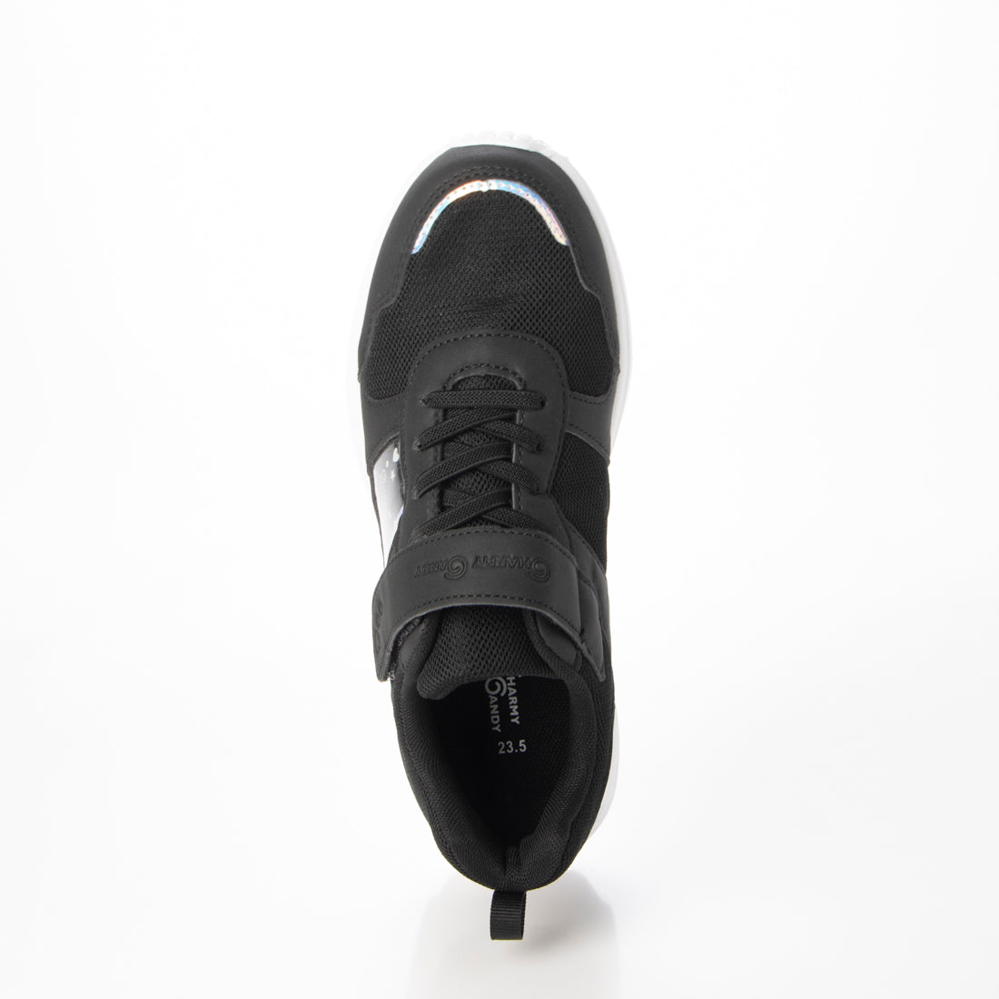 白底軽量ランニングシューズ CHARMY CANDY CCJ-1028 BLK