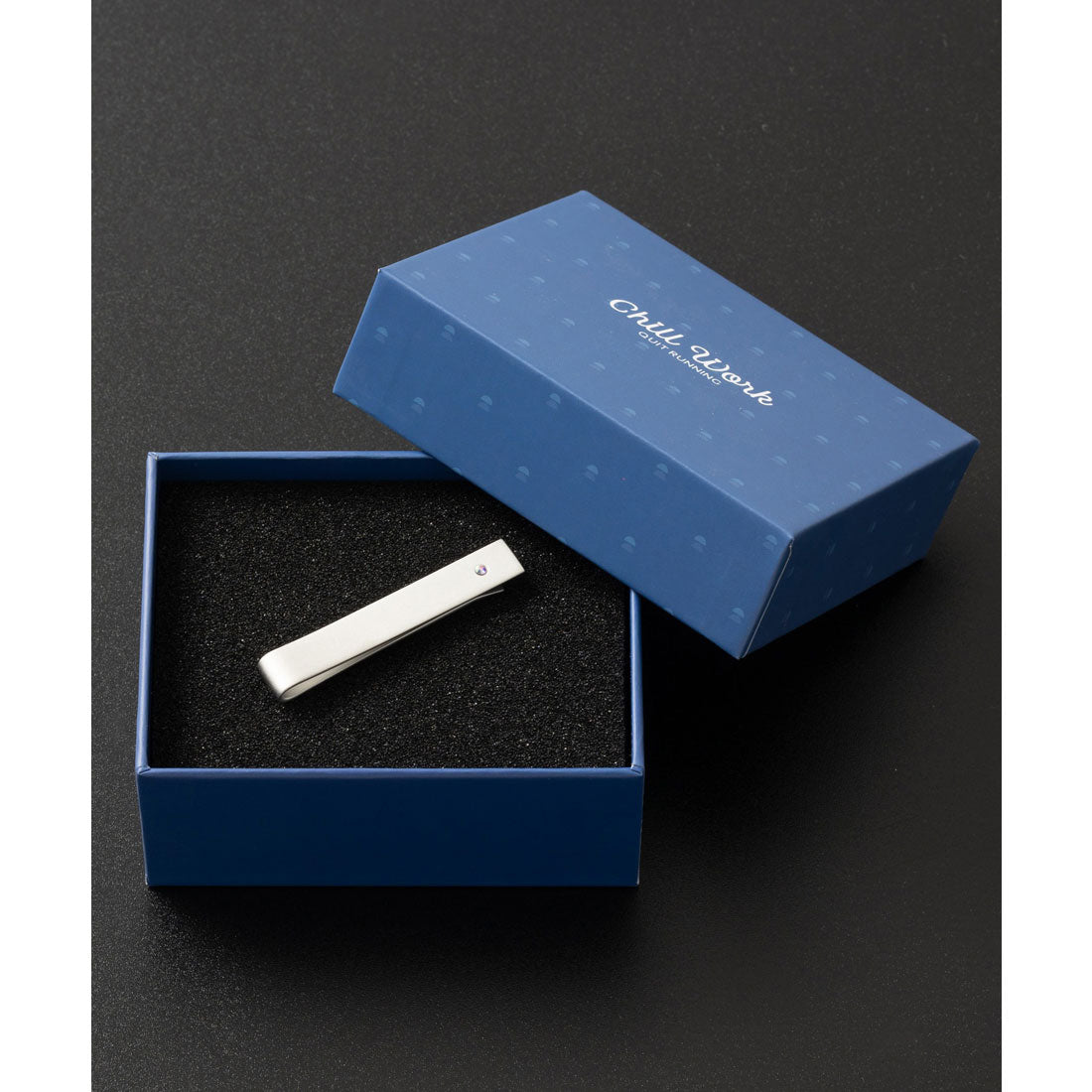 チルワーク バイ クイトランニング CHILLWORK by Quit Running 誕生石ネクタイピン 専用ギフトBOX付 （その他9） その他9
