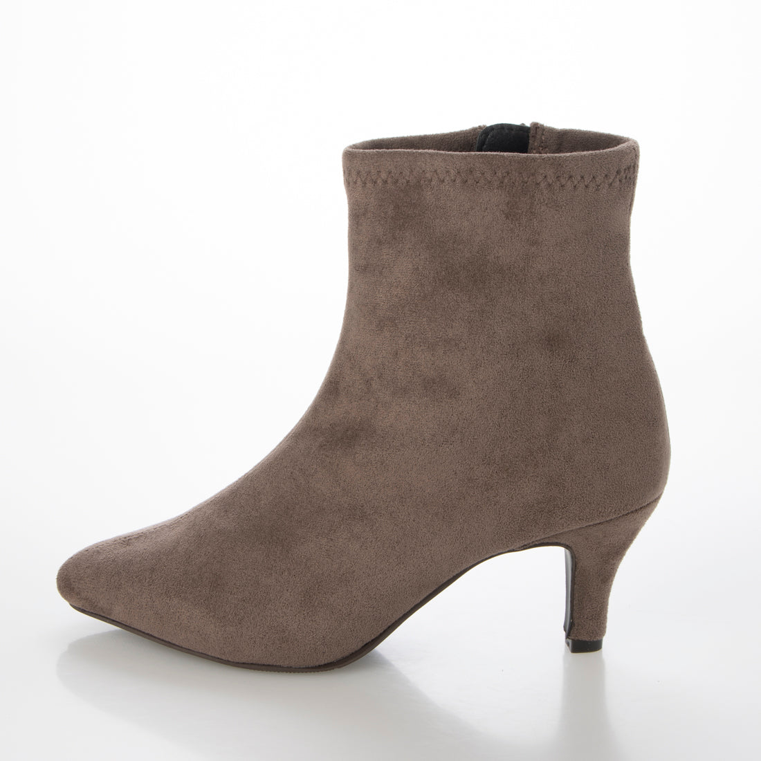 シックス CHICS ポインテッドトゥストレッチショートブーツ