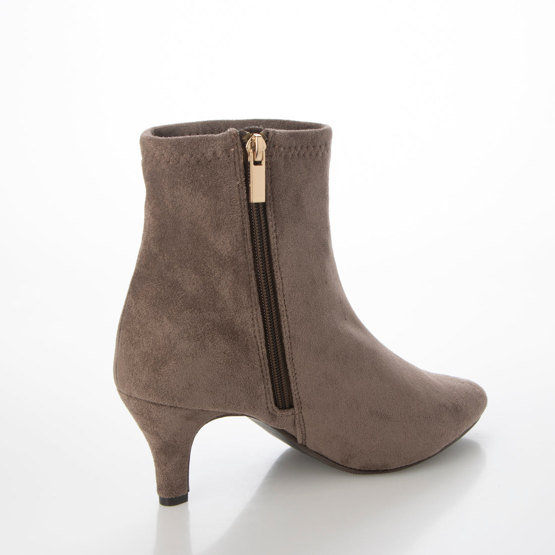 シックス CHICS ポインテッドトゥストレッチショートブーツ