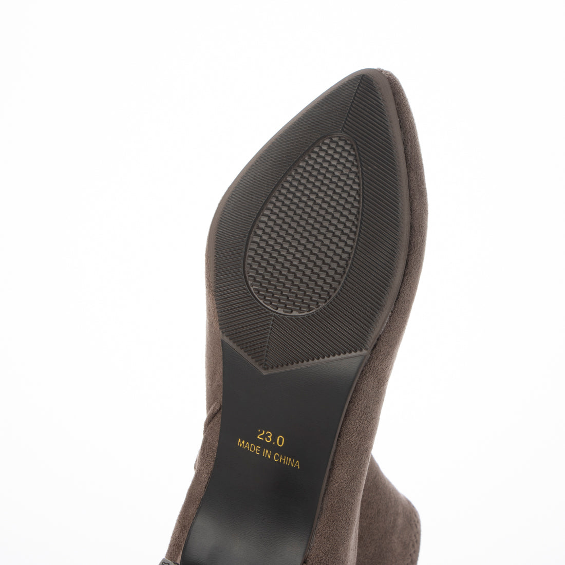 シックス CHICS ポインテッドトゥストレッチショートブーツ