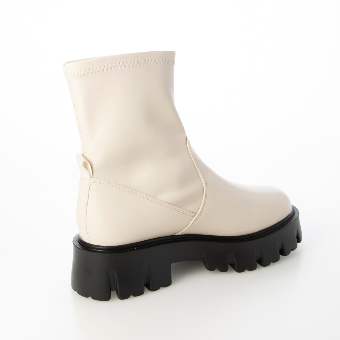 Six CHICS Thick-soled track sole stretch short boots