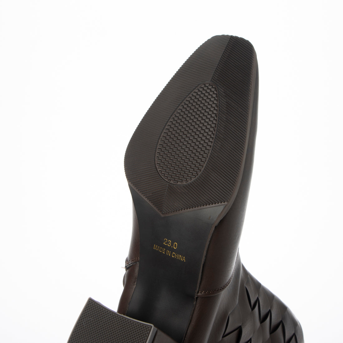 シックス CHICS メッシュデザインショートブーツ