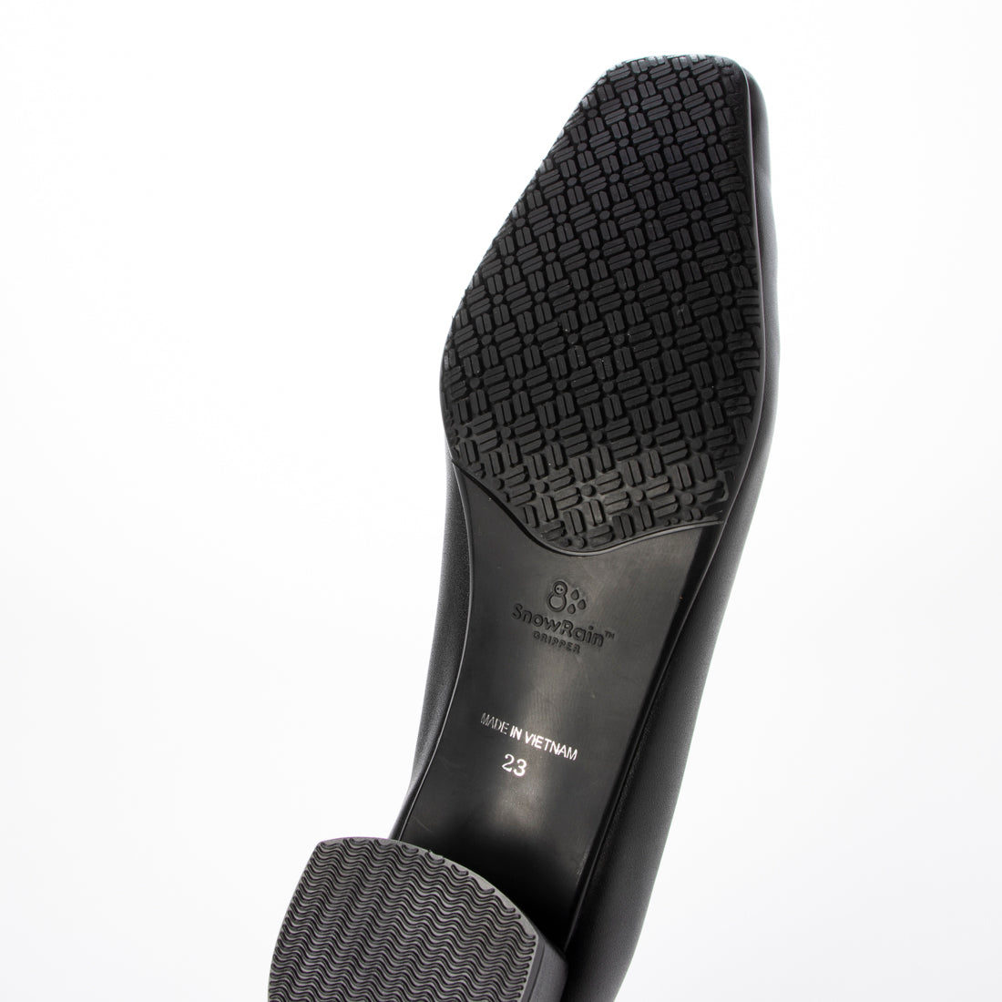 シプレ CHYPRE 3.5cmスクエアトウレトロヒールアップローファー
