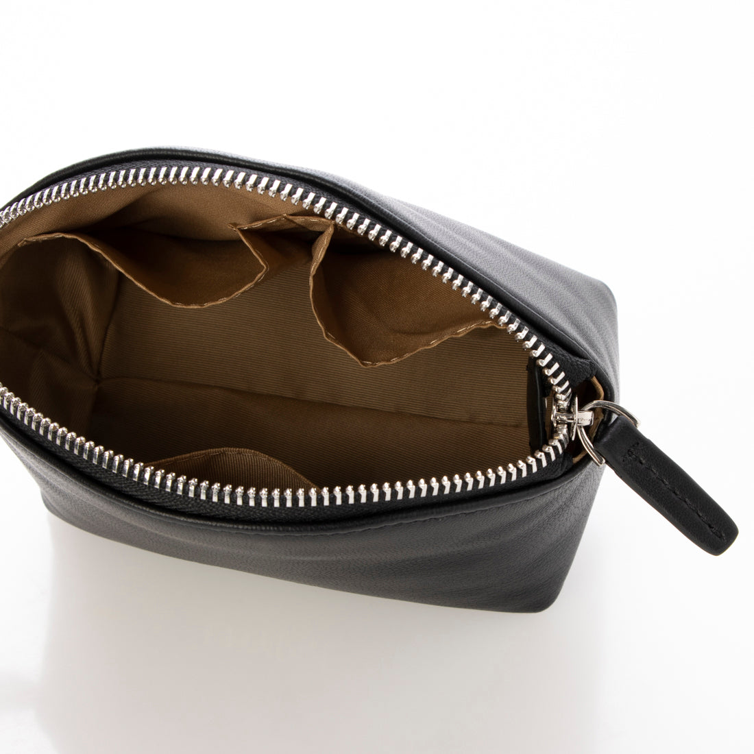 Chypre Leather Pouch with Gusset
