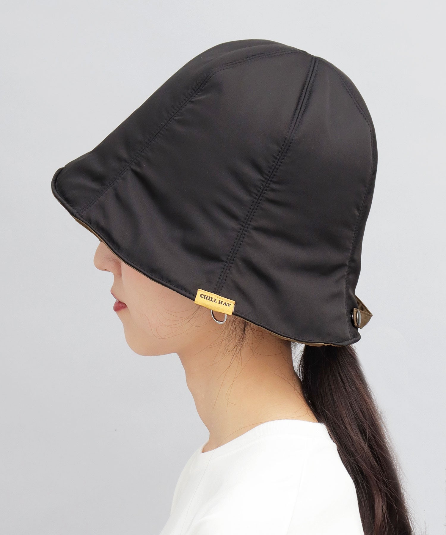 Chill Hat Sauna Hat Sauna Goods Tulip Hat Sauna Cap Lightweight Water-Repellent