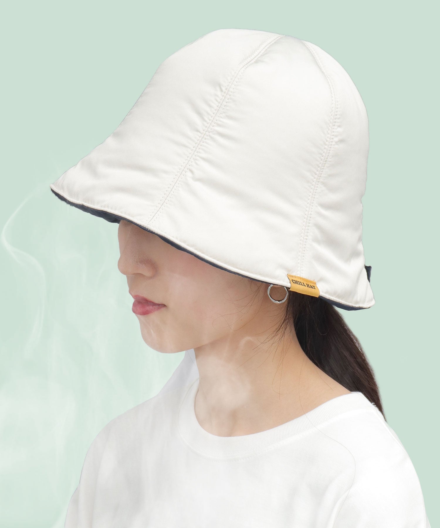 Chill Hat Sauna Hat Sauna Goods Tulip Hat Sauna Cap Lightweight Water-Repellent