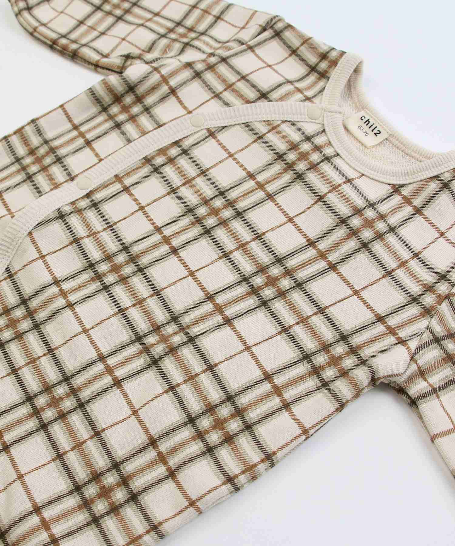 チルツー chil2 総柄裏毛ミニオール