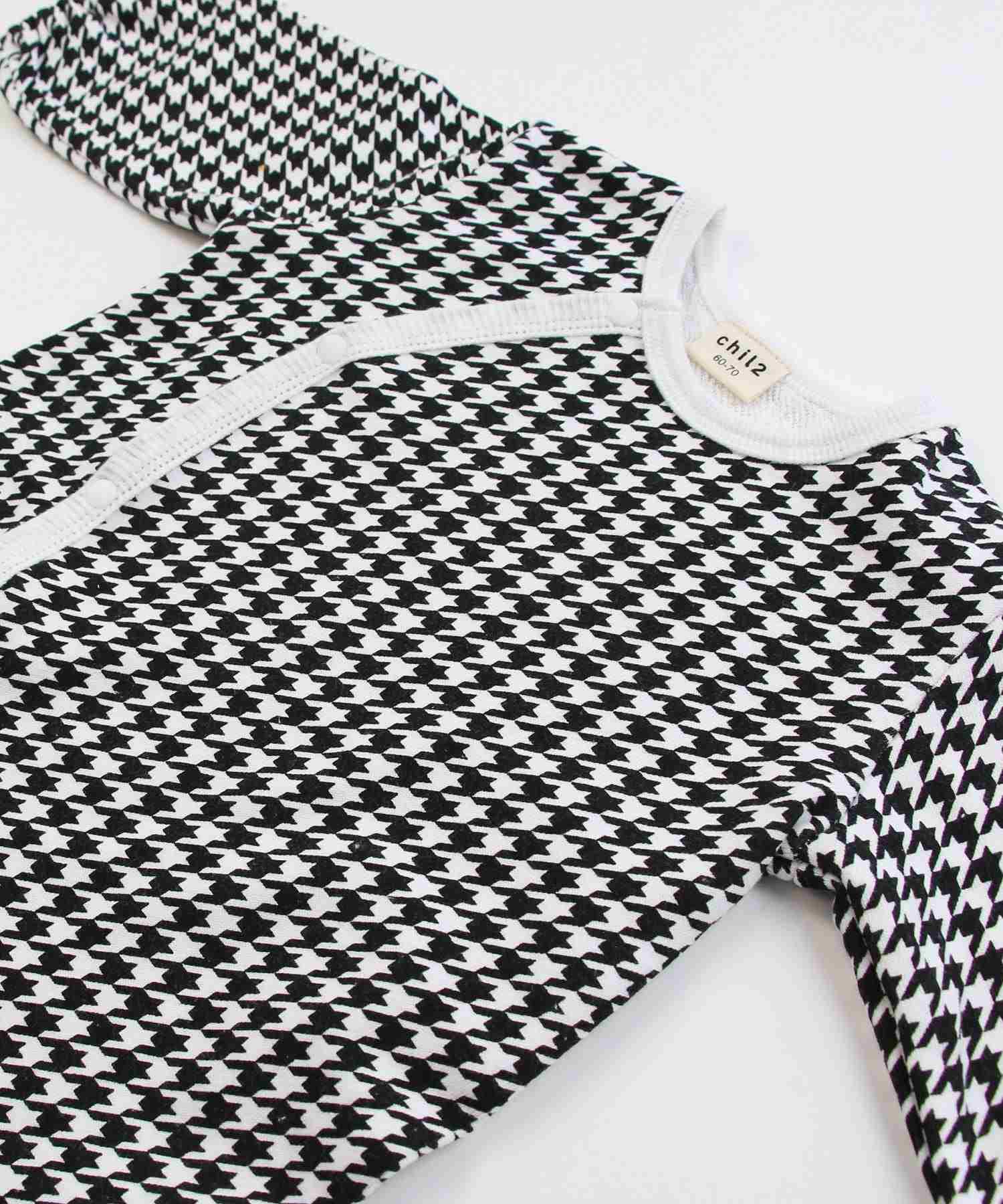 チルツー chil2 総柄裏毛ミニオール