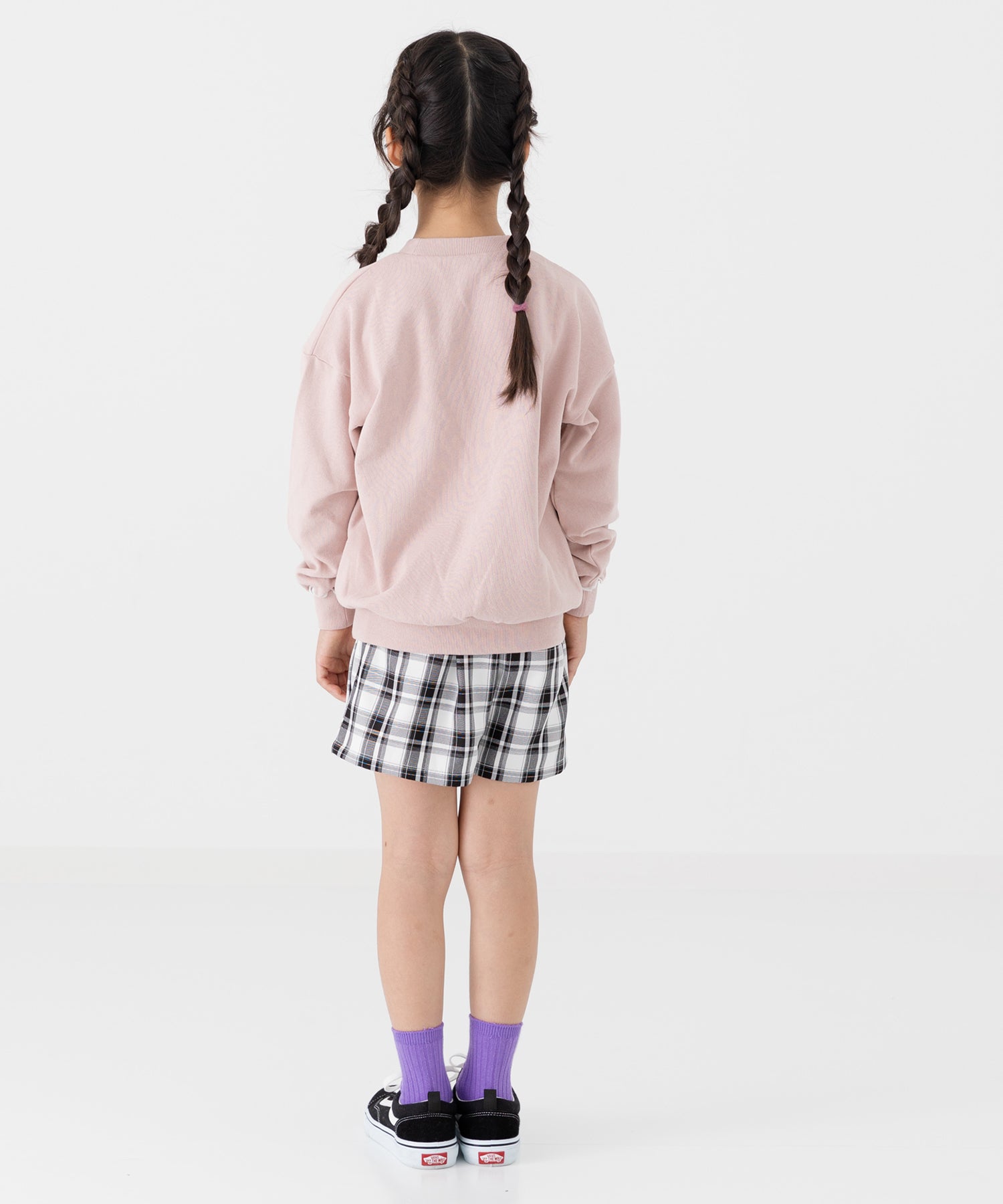 チルツー chil2 プリント裏毛トレーナー