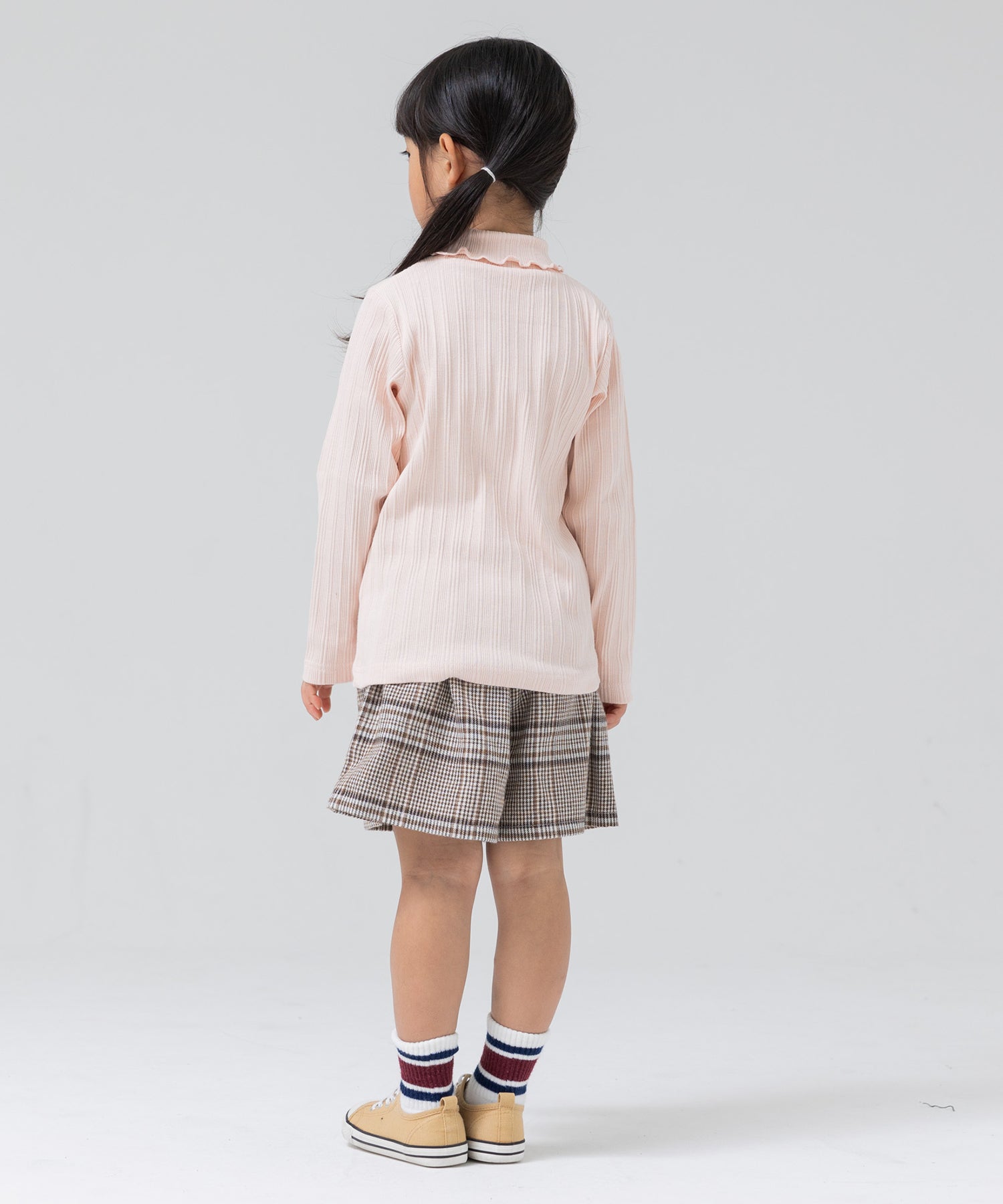 チルツー chil2 ランダムテレコハイネックカットソー