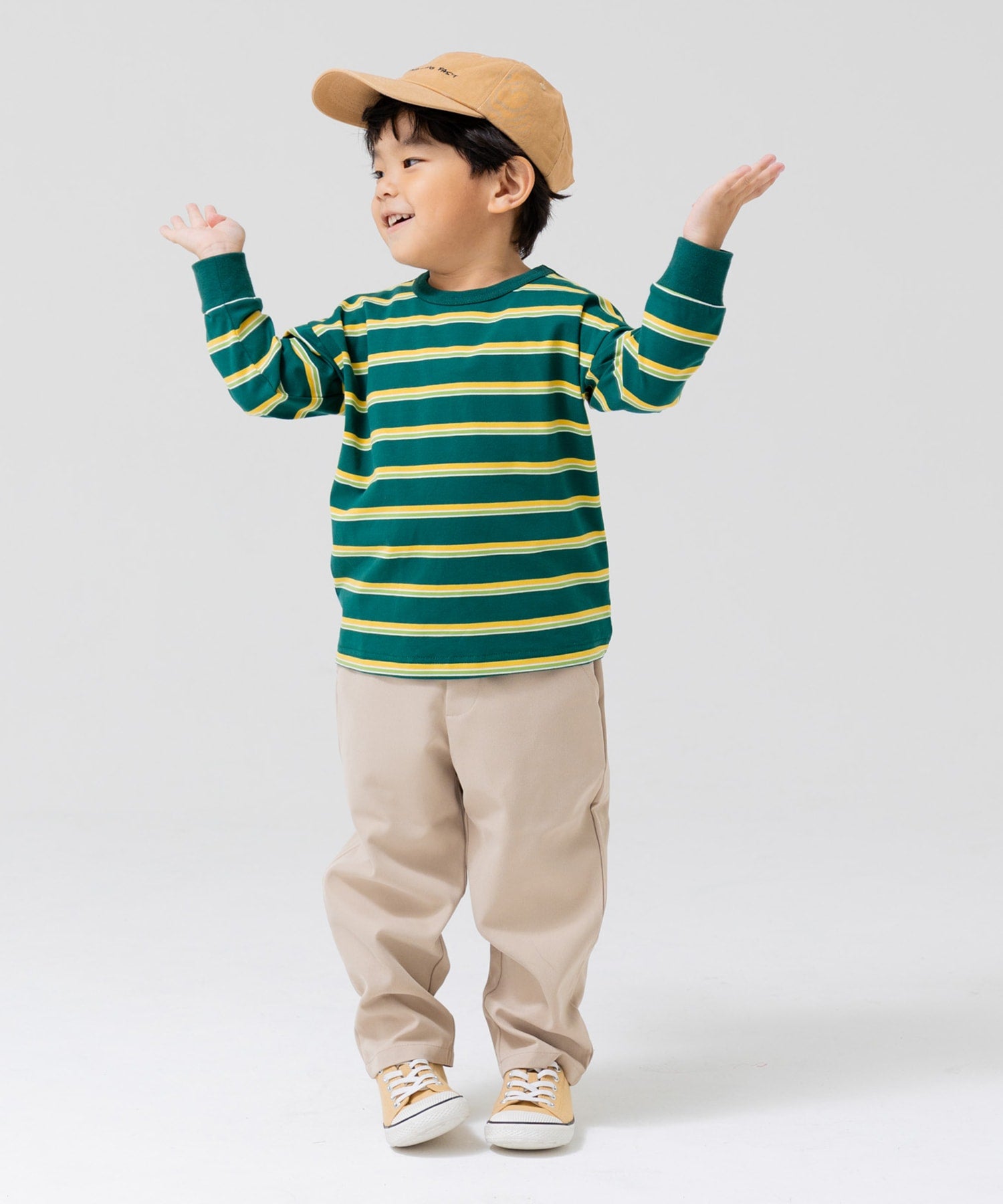 チルツー chil2 ボーダー長袖Tシャツ