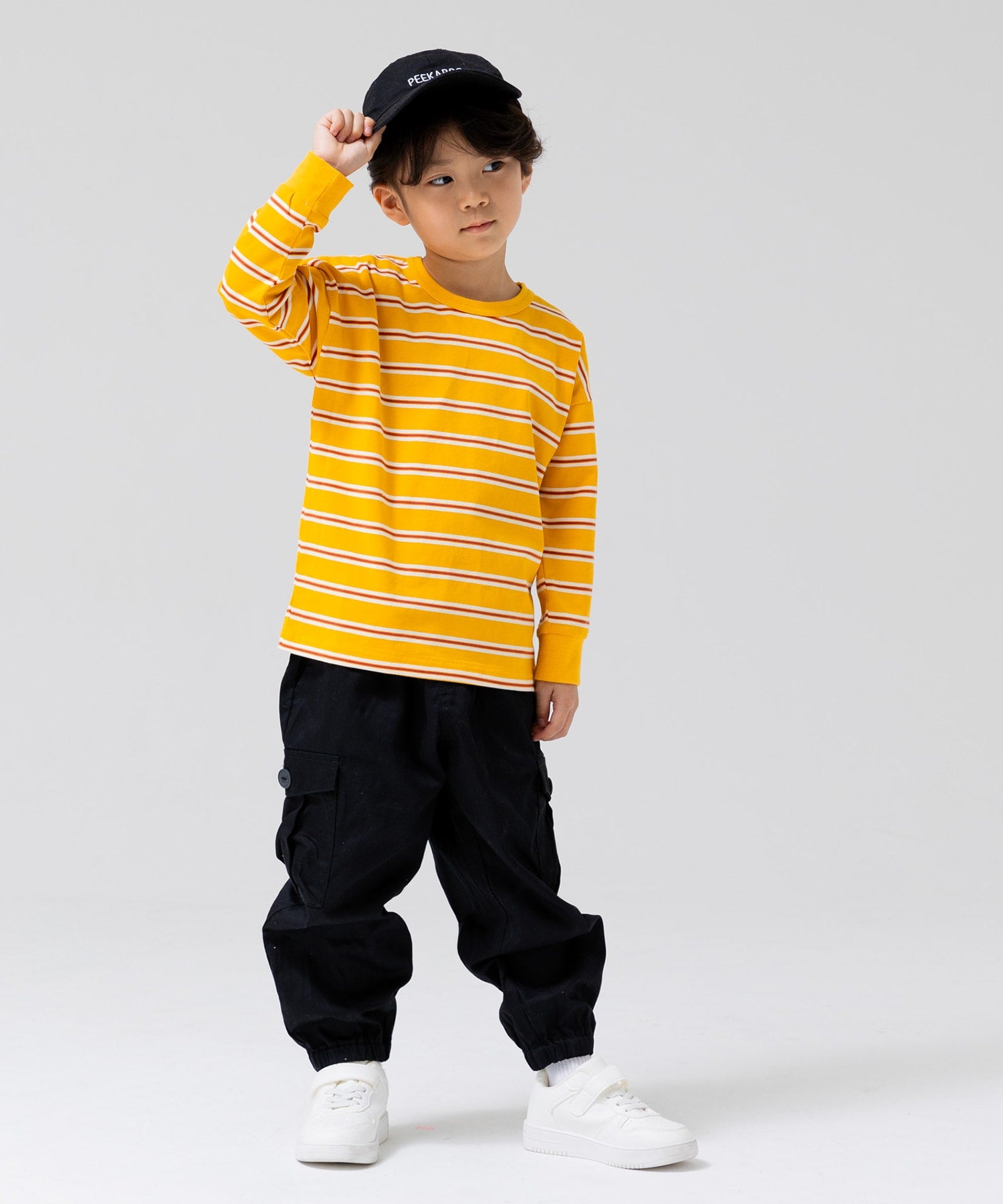 チルツー chil2 ボーダー長袖Tシャツ