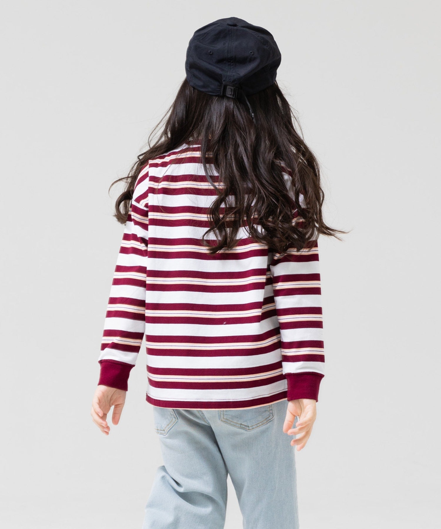 チルツー chil2 ボーダー長袖Tシャツ