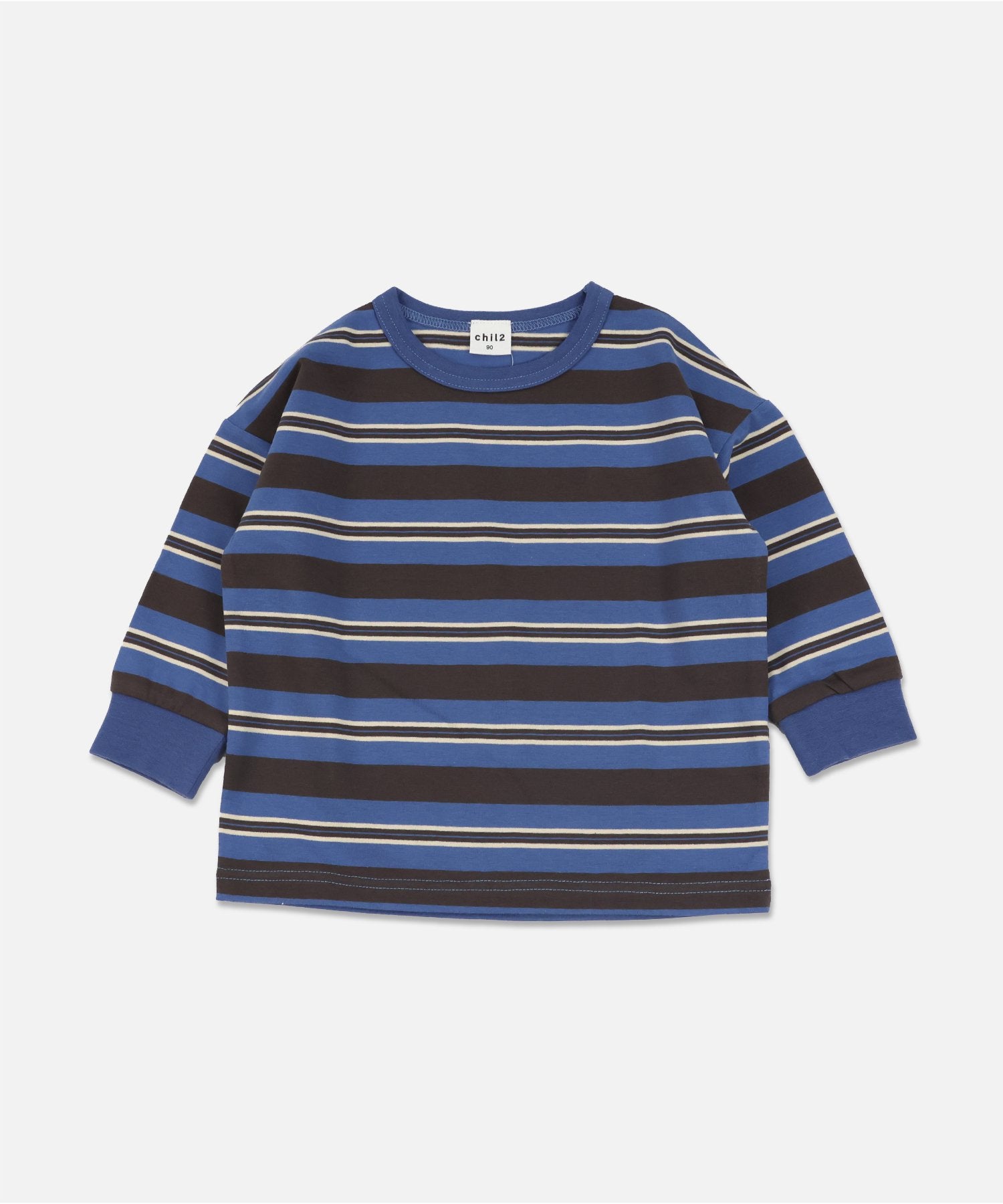 チルツー chil2 ボーダー長袖Tシャツ