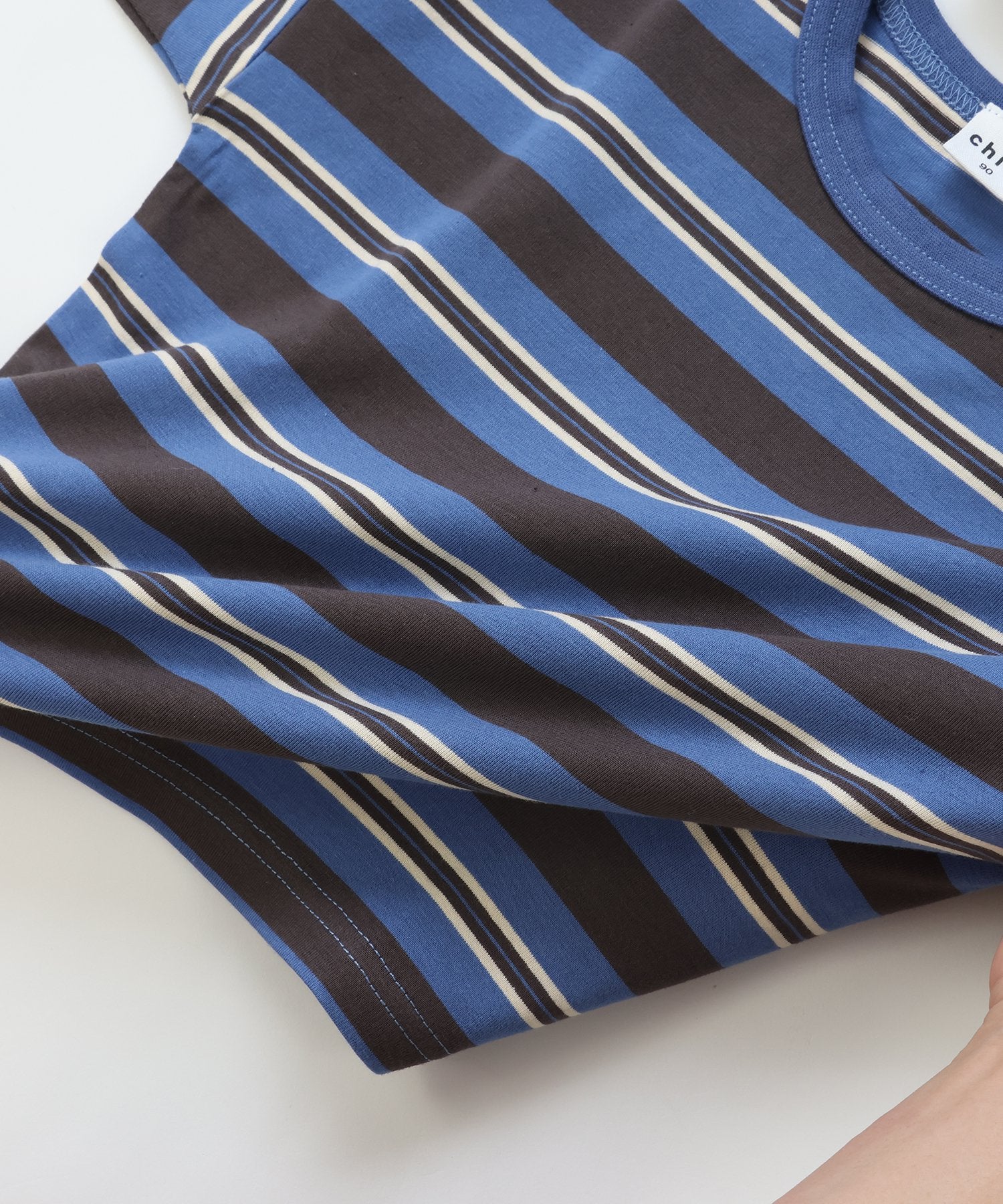 チルツー chil2 ボーダー長袖Tシャツ