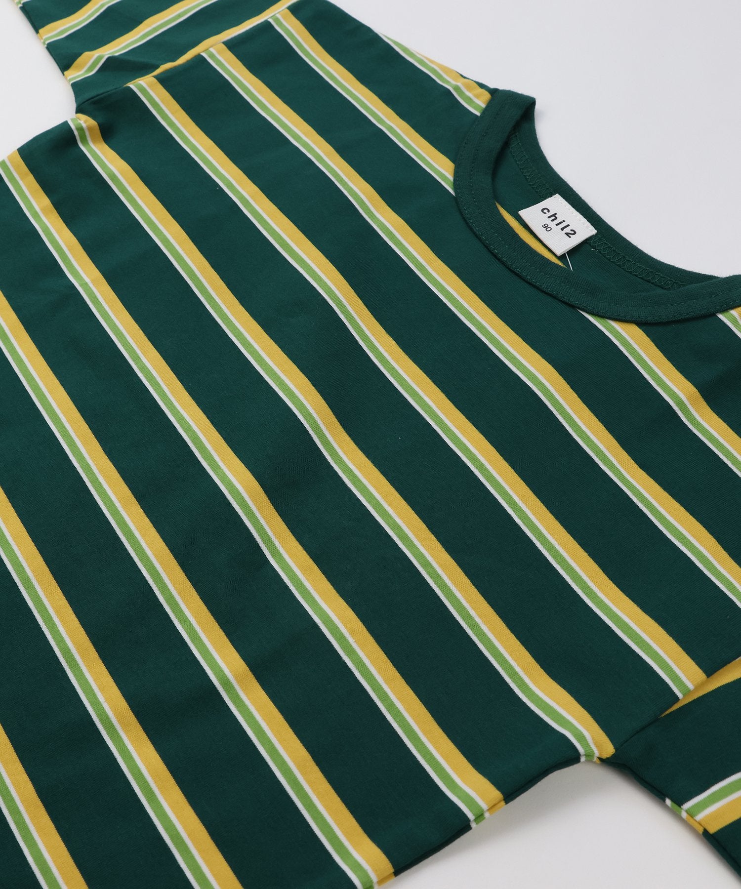 チルツー chil2 ボーダー長袖Tシャツ