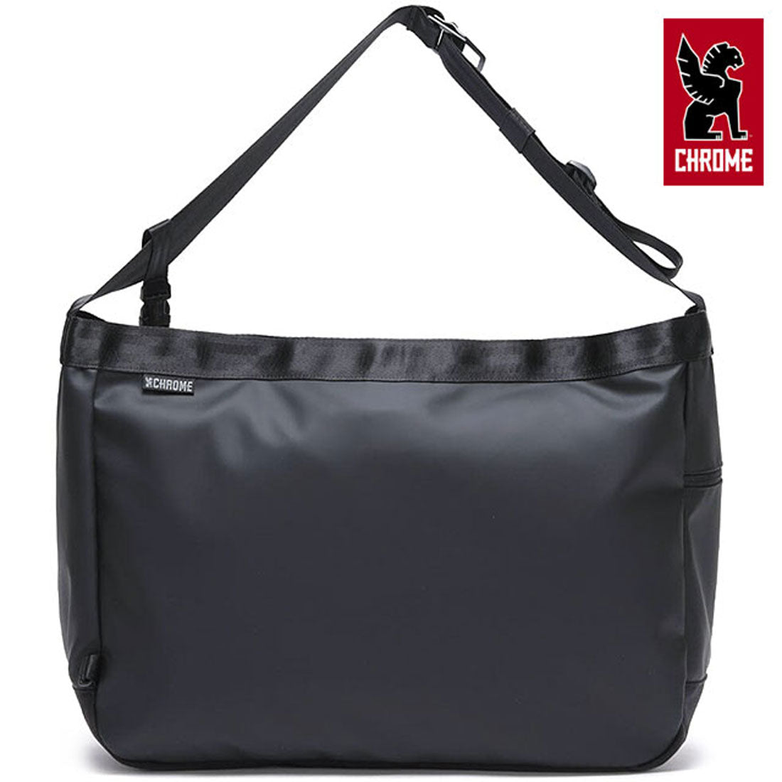 バッグ CHROME NEWSPAPER MESSENGER BLACK 26L Chrome 26L Newspaper Messenger Matt-Black [JP197MTBK]