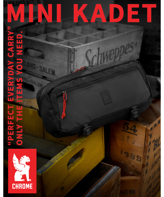 クローム CHROME クローム インダストリーズ カデット ワンショルダーバッグ XRF CHROME INDUSTRIES KADET BG321 （ブラックxrf） ブラックxrf
