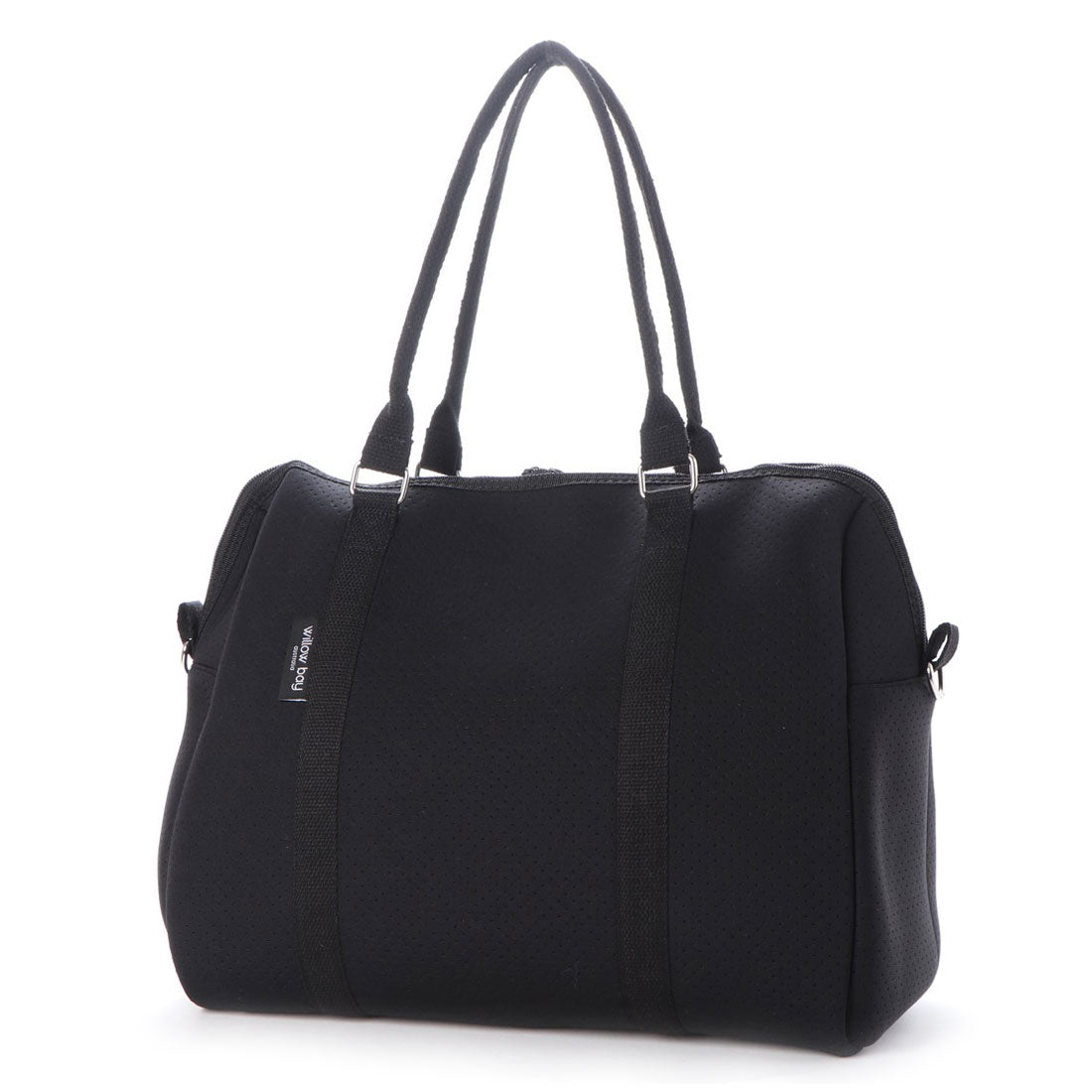 シェリル マリー CHERYL MARIE A4 ネオプレーン 2WAYショルダーバッグ ファスナー式 （BLA） BLA