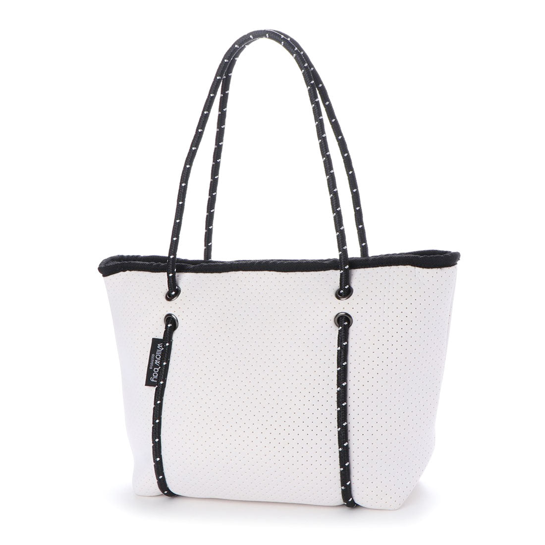 シェリル マリー CHERYL MARIE ネオプレーン ハンドバッグ  ファスナー式 （ホワイト） ホワイト