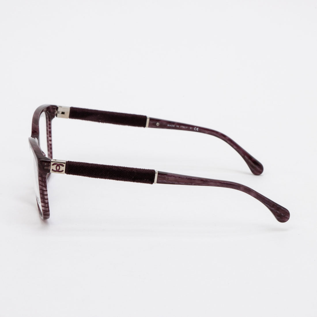 シャネル CHANEL メガネ 眼鏡 アイウェア レディース メンズ （パープルストライプ） パープルストライプ