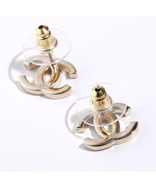 Chanel CHANEL CHANEL Earrings ABF249 B19807 Coco Mark CC Mark