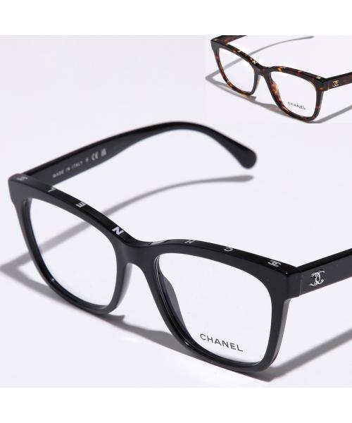Chanel CHANEL CHANEL glasses 3392 square shape CC logo