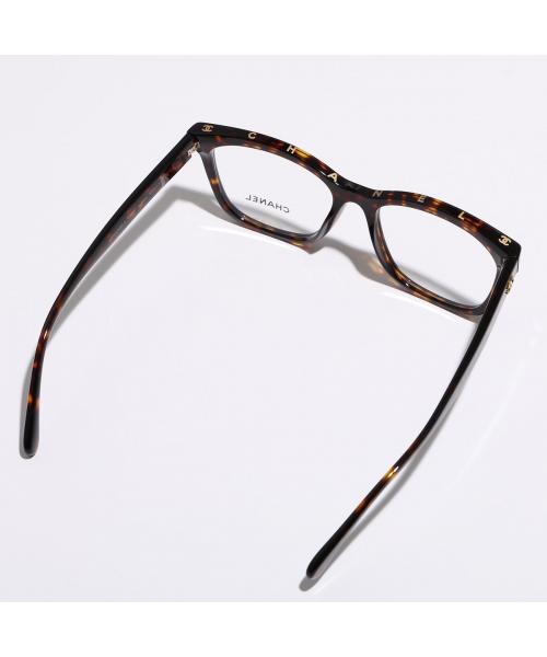 Chanel CHANEL CHANEL glasses 3392 square shape CC logo