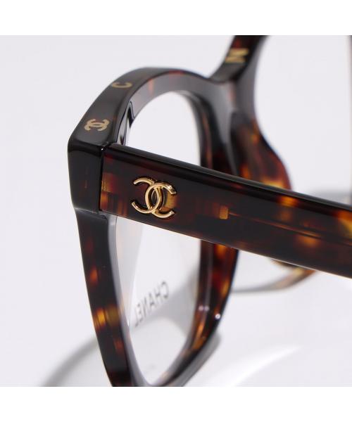 Chanel CHANEL CHANEL glasses 3392 square shape CC logo