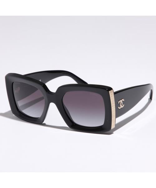 シャネル CHANEL CHANEL サングラス 5435 スクエア型 レクタングル （c622/S6/ブラック） c622/S6/ブラック